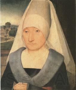 Hans Memling Portrait of an Old Woman (mk05)